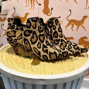 sam edelman calf hair leopard booties